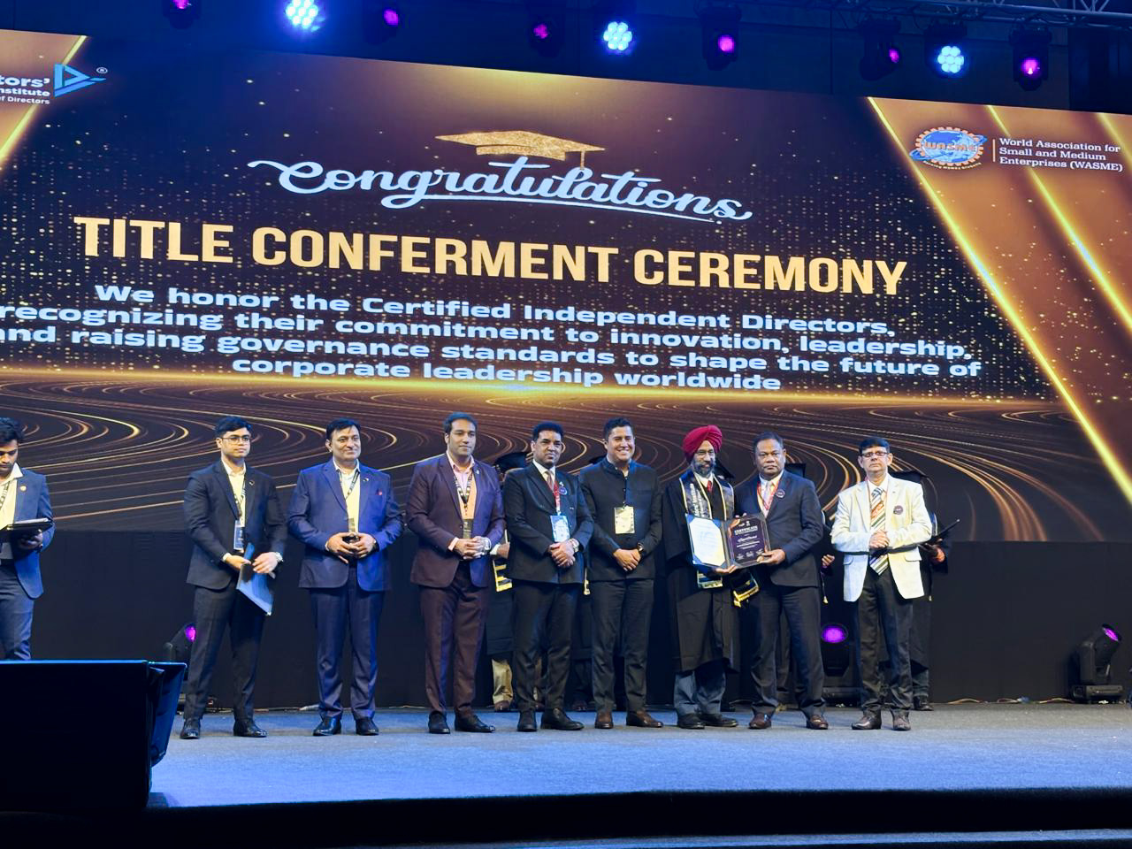 Title conferment ceremony for certified independent directors